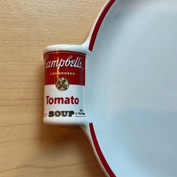 Campbells Soup Sandwich Snack Plate by Westwood 1994 VTG Tomato Soup - Picture 2 of 6